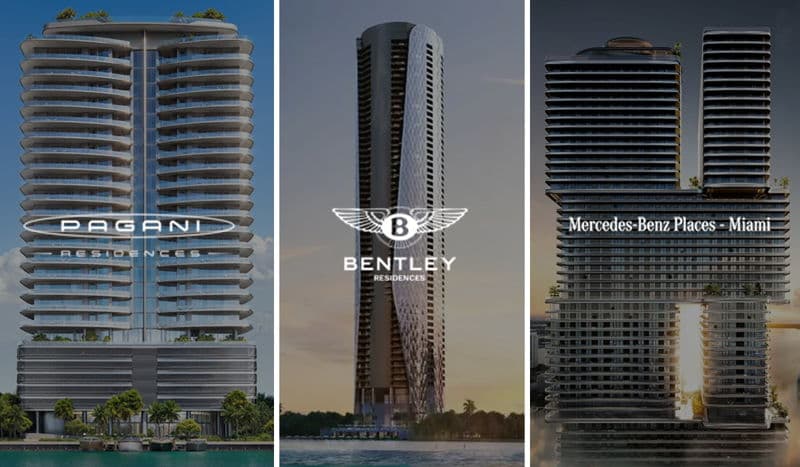 featured image for story, Miami’s New Iconic Skyscrapers: The Rise of Pagani Residences, Bentley
Residences, & Mercedes Benz Places.